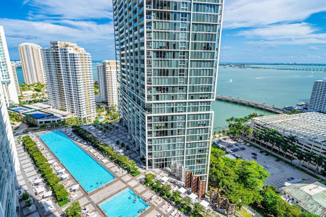 Appartement Icon 1 Bed With Water Views 16 Ft Ceilings And Free Access Miami